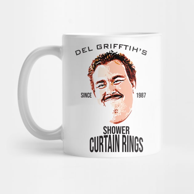 Del Griffith's Shower Curtain Rings - Since 1987 by Geminiguys